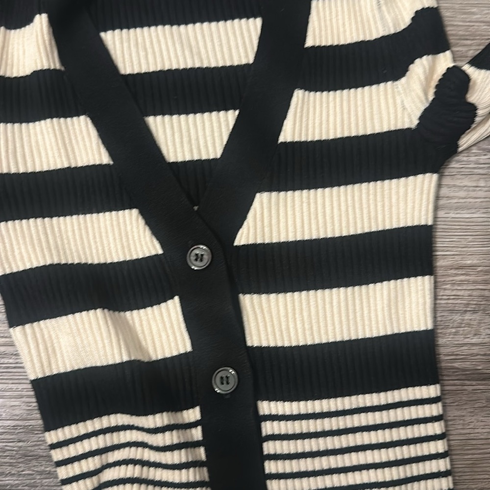 Asos black striped cardigan - Picture 6 of 6